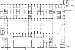  Grundriss EG, M 1 : 750 