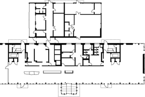  Grundriss Hotel EG, M 1 : 750 