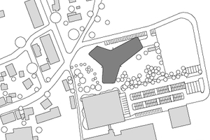  Lageplan, M 1 : 5 000 