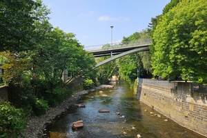  Der diesjährige Schlaun-Wettbewerb nimmt den Fluss Volme in den Fokus. Teilnehmende sollen sich mit seinen Qualitäten auseinandersetzen und Potentiale der Stadtentwicklung ausarbeiten 