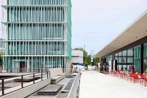  Bauhaus Archiv Berlin, Baustelle: Turm mit Nebengebäude (Shop, Café etc.) 
