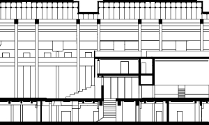  Schnitt AA, M 1 : 750 