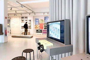  Ausstellungsarchitektur ohne Ausrufungszeichen, aber mit funktionaler, gestalteter Möblierung 