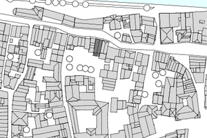  Lageplan, M 1 : 4 000 