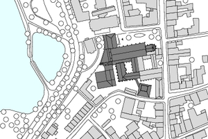  Lageplan, M 1 : 5 000 