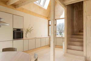  Im Erdgeschoss der beiden Living Places Wohngebäude befinden sich offene Wohn-, Ess- und Kochbereiche. 