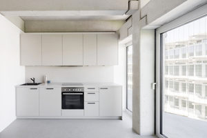  Die Wohnbereiche der Wohungen sind zu den Erschließungswegen ausgerichtet. Jede Wohneinheit hat einen individuellen Außenbereich 