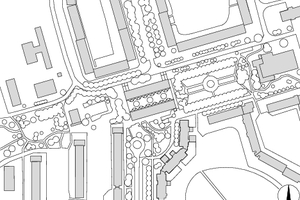  Lageplan, M 1 : 5 000 