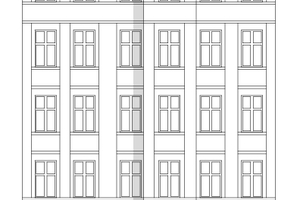  Co-Being-House Ansicht, M 1 : 250  