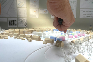  Suche nach einer Alternative: Die Studierenden testen mit ihren Entwürfen sehr konkret, ob der Erhalt der Siedlung Litterode in Essen bei gleichzeitiger Nachverdichtung möglich ist 