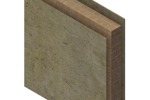  Konstruktive Variante des Forschungsteams zur Verringerung der Komplexität und Optimierung der Kreislauffähigkeit: Compressed Earth Bricks (CEB), gepresste Lehmsteine. Diese bilden zusammen mit den Lehmputzen eine homogene Masse und können verlustfrei in den Kreislauf zurückgeführt werden. 