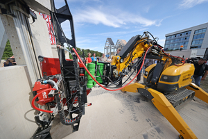  Das MAXX – Mobile Assembly X-System im Vorführbetrieb während der Open-Campus-Week Ende August 2025 auf dem RWTH Aachen Campus Melaten 