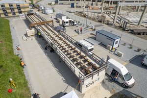  Aktuelles Forschungsprojekt: 45 m lange Brücke des openLAB Reallabors für praxisnahe Versuche und Präsentationen von Bau-, Monitoring- und Verstärkungsverfahren 