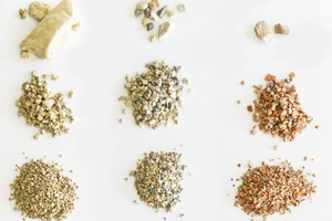  Auszug einer Sieblinie unterschiedlicher Sande  