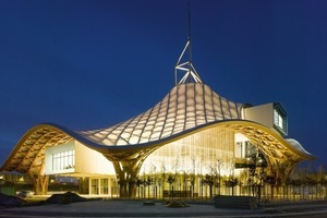  Die Ausstellungsbereiche des Centre Pompidou in Metz sind nach Belieben modulierbar 