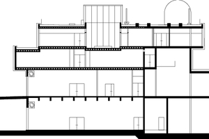  Längsschnitt, M 1:500 
