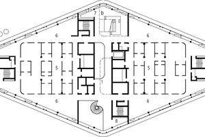  Grundriss 1. OG, M 1 : 750 
