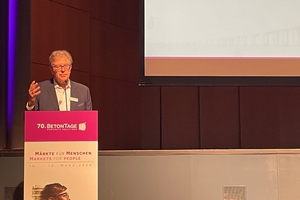  Das Gespräch wurde im Rahmen der 70. Betontage in Ulm geführt. Die Moderation hatte Dr. Ulrich Lotz inne 