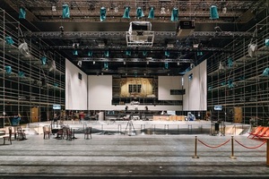  Funktionstüren von Teckentrup für das Interimstheater in Kassel, die Brand- und Schallschutz auf modernstem Niveau verbinden. 