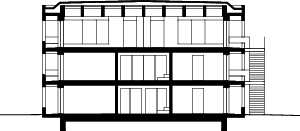  Schnitt A-A, M 1 : 500 