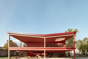  Beim Neubau der Kita Spreeklang stand zu wenig Fläche für Außenräume zur Verfügung... 