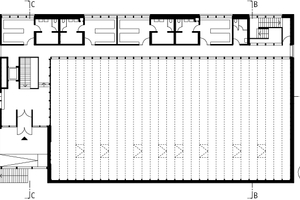  Grundriss (Eingangsniveau), M 1 : 500 