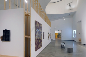  Gehry-Galerie 2: Hier wird die Kontextualisierung von Kunst und Raum, Skizzen-Architektur und gebautem Ausstellungshaus sehr deutlich 
