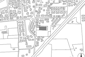  Lageplan, M 1 : 10 000 