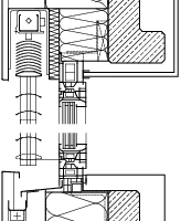  Detail Fenster, M 1 : 20 