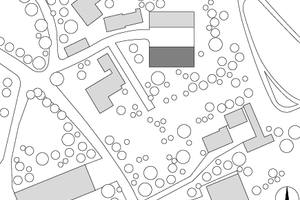  Lageplan, M 1 : 2 000 