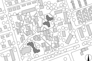  Lageplan, M 1 : 5 000 