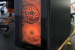  Der KI-Server hat einen Namen – “Renzo” – und einen eigenen Arbeitsplatz 