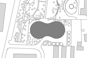  Lageplan, M 1 : 2 000 