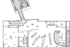  Obergeschoss, M 1 : 500 