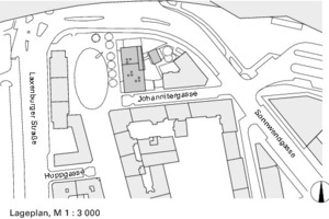  Lageplan, M 1:3000 