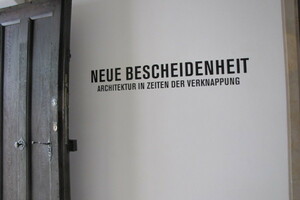  Reduziert zeigt sich die neue Ausstellung im Bielefelder Kunstverein - keine Einführung einfach der Titel 