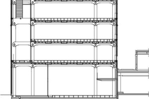  Schnitt, M 1 : 500 