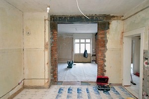  Modernisierung der Elektroinstallation im Wohnzimmer: Vorher 