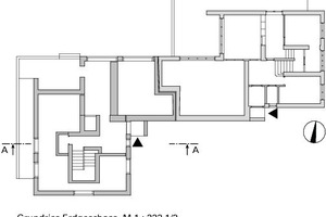  Grundriss Erdgeschoss, M 1 : 333 1/3 