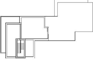  Grundriss Dachgeschoss, M 1 : 333 1/3 