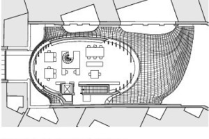  Grundriss 5. Obergeschoss, M 1 : 750 