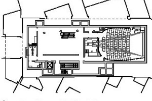  Grundriss Erdgeschoss, M 1 : 750 