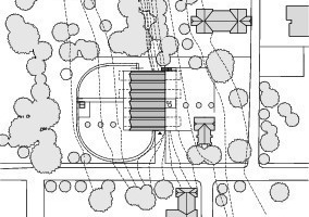  Lageplan, M 1:3000 