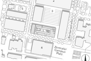  Lageplan, M 1 : 5 000 