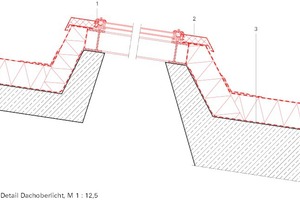  Detail Dachfenster, M 1 : 12,5 