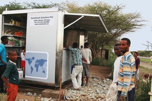  Der erste Solarkiosk in Äthiopien 