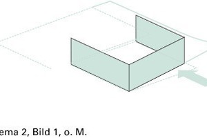  1. Schritt (Axo und Grundriss)  