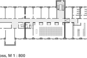  2. Obergeschoss, M 1 : 800 