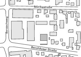  Lageplan, M 1:5000 