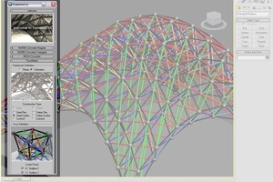  Plug-In für 3D-Studio-Max zur Gewinnung hoch-detaillierter dreidimensionalerTragwerke auf Freiflächenbasis (NURBS- und Mesh-Flächen) 